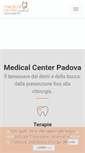 Mobile Screenshot of medicalcenterpadova.it